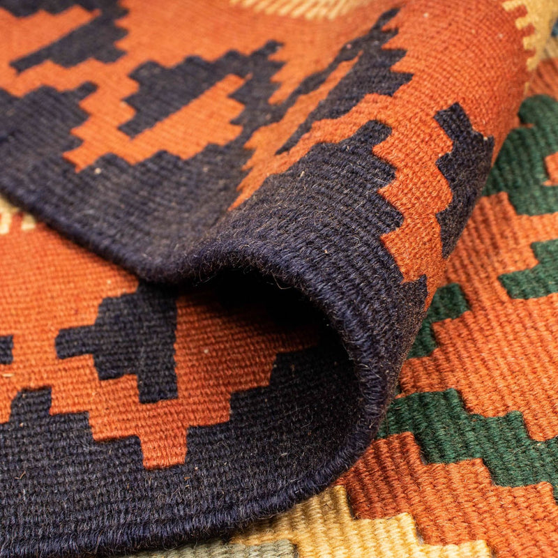 Alfombra Kelim - Oriental - 208 x 157 cm - óxido
