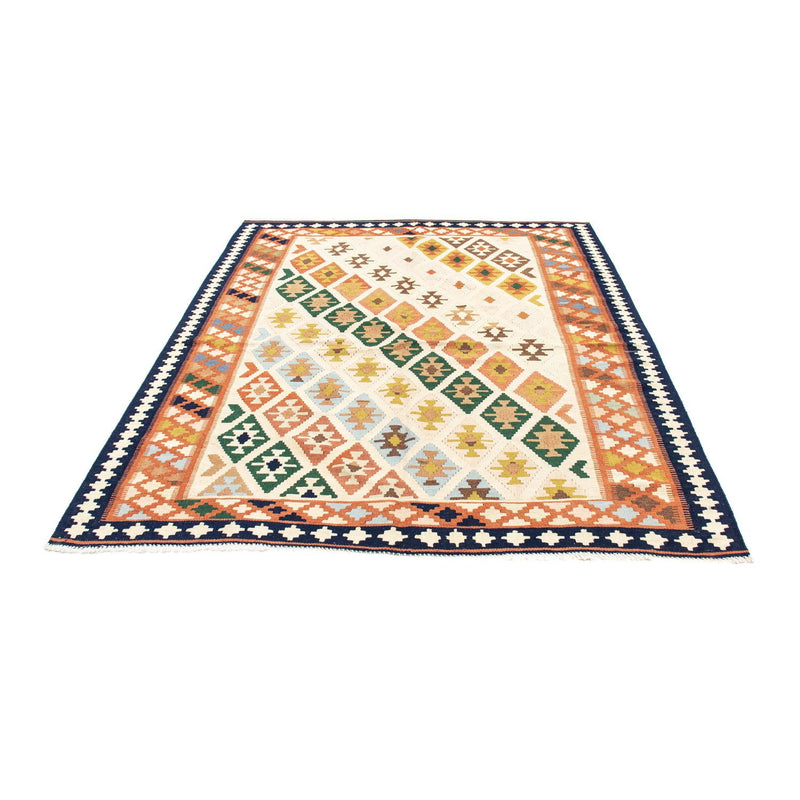 Alfombra Kelim - Oriental - 203 x 155 cm - beige