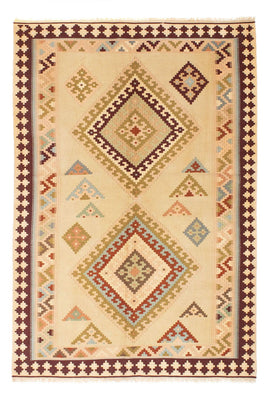 Alfombra Kelim - Oriental - 216 x 150 cm - beige claro