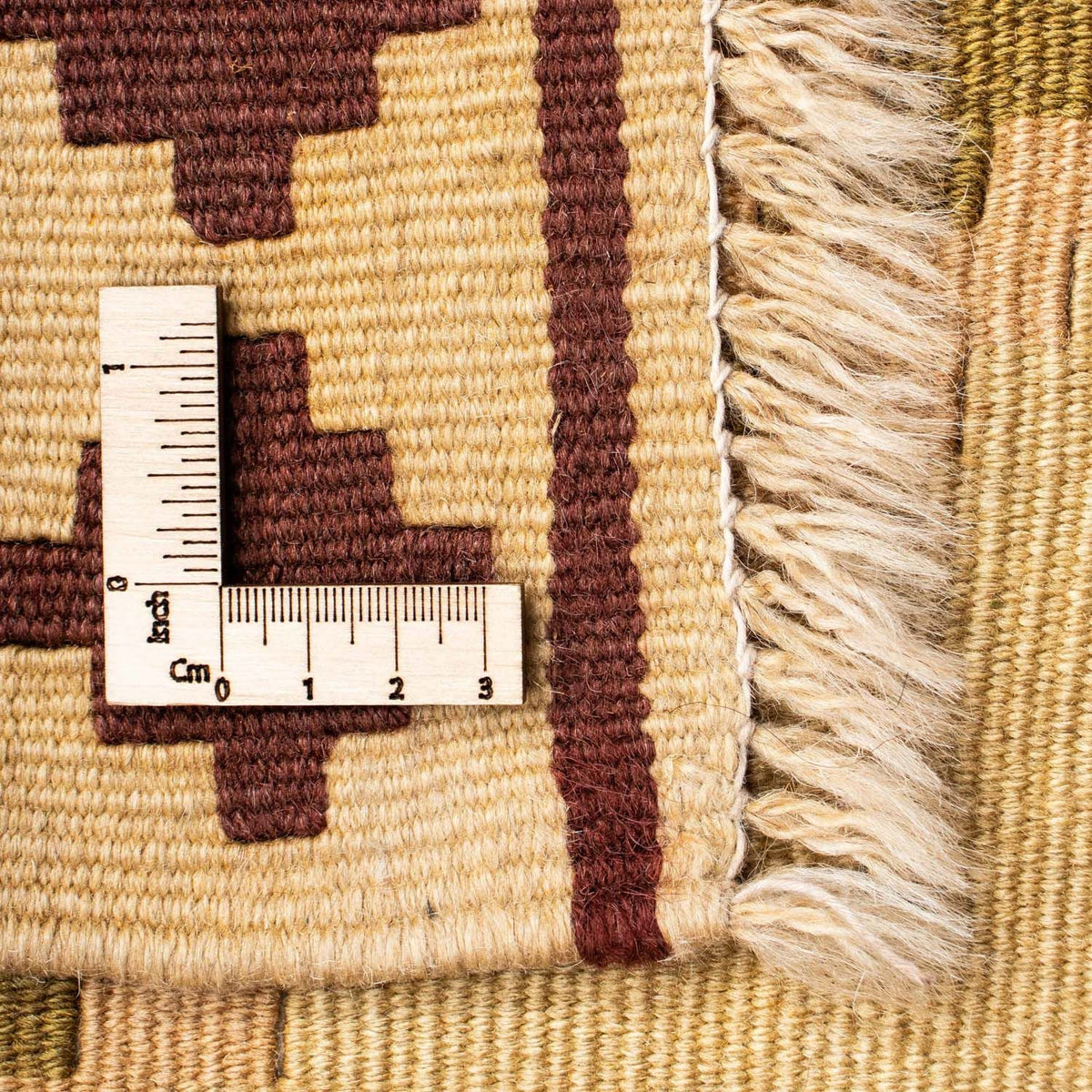 Alfombra Kelim - Oriental - 216 x 150 cm - beige claro