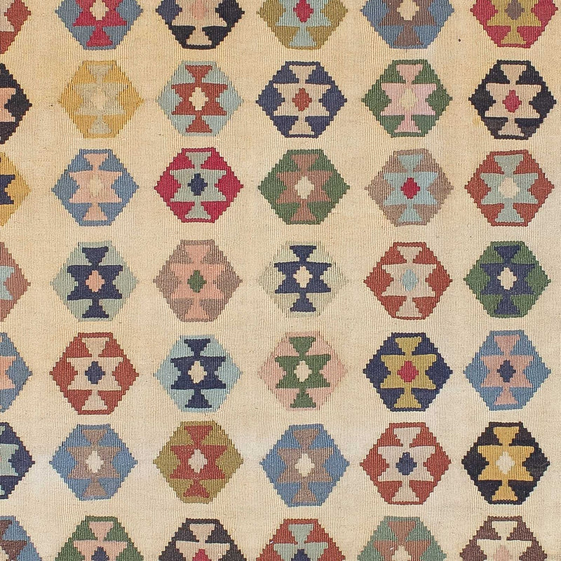 Alfombra Kelim - Oriental - 216 x 127 cm - beige