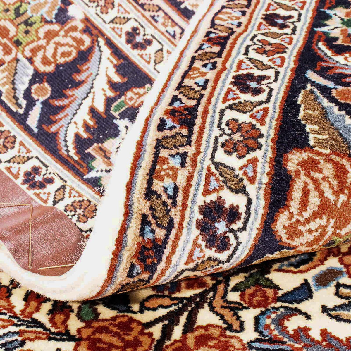 Alfombra persa - Bidjar - 165 x 110 cm - beige