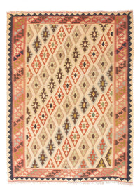 Alfombra Kelim - Oriental - 190 x 144 cm - beige