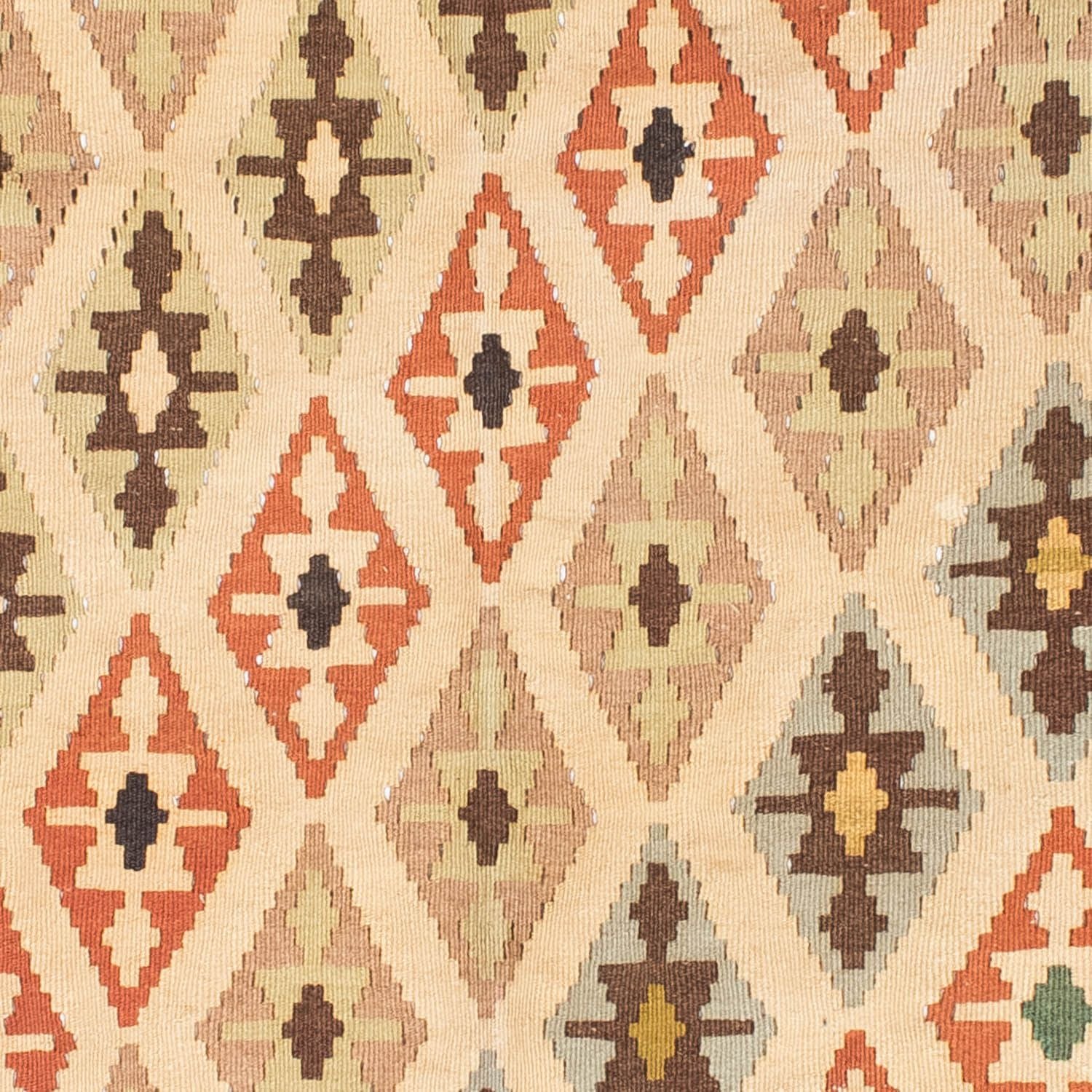 Alfombra Kelim - Oriental - 190 x 144 cm - beige