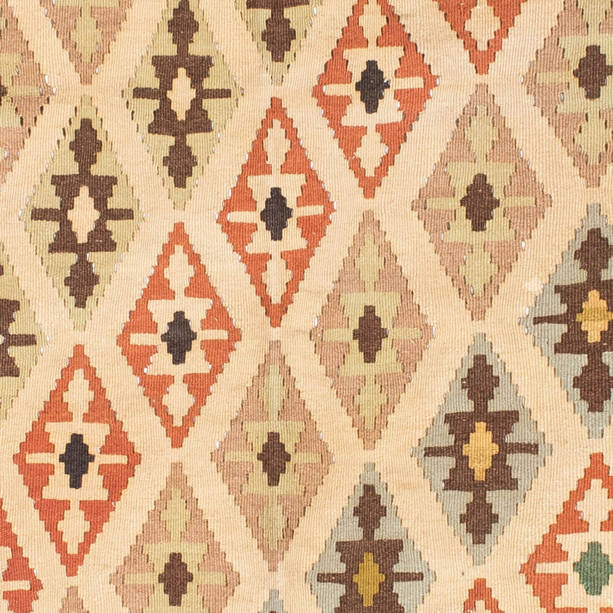Alfombra Kelim - Oriental - 190 x 144 cm - beige