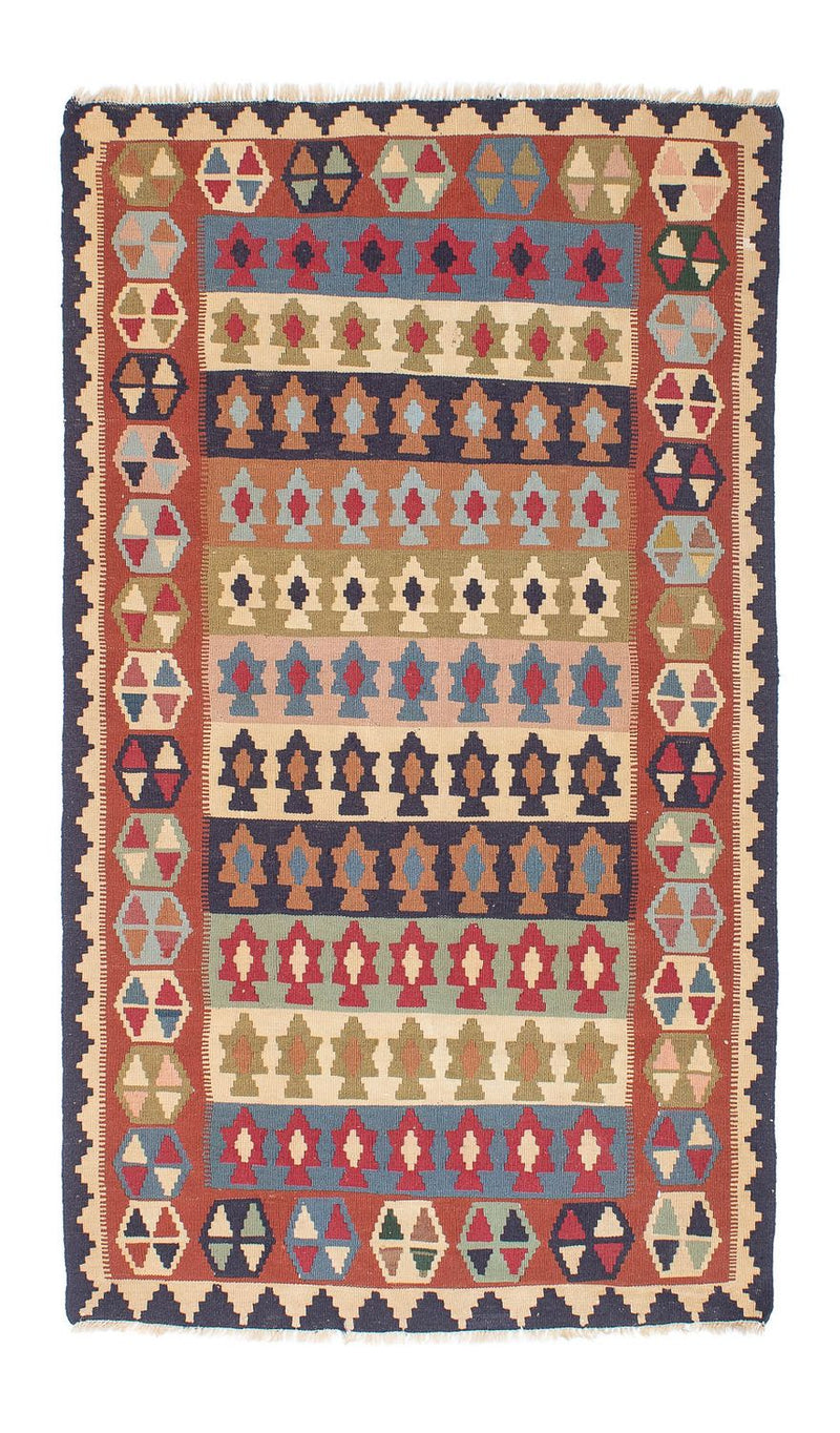 Alfombra Kelim - Oriental - 194 x 114 cm - multicolor
