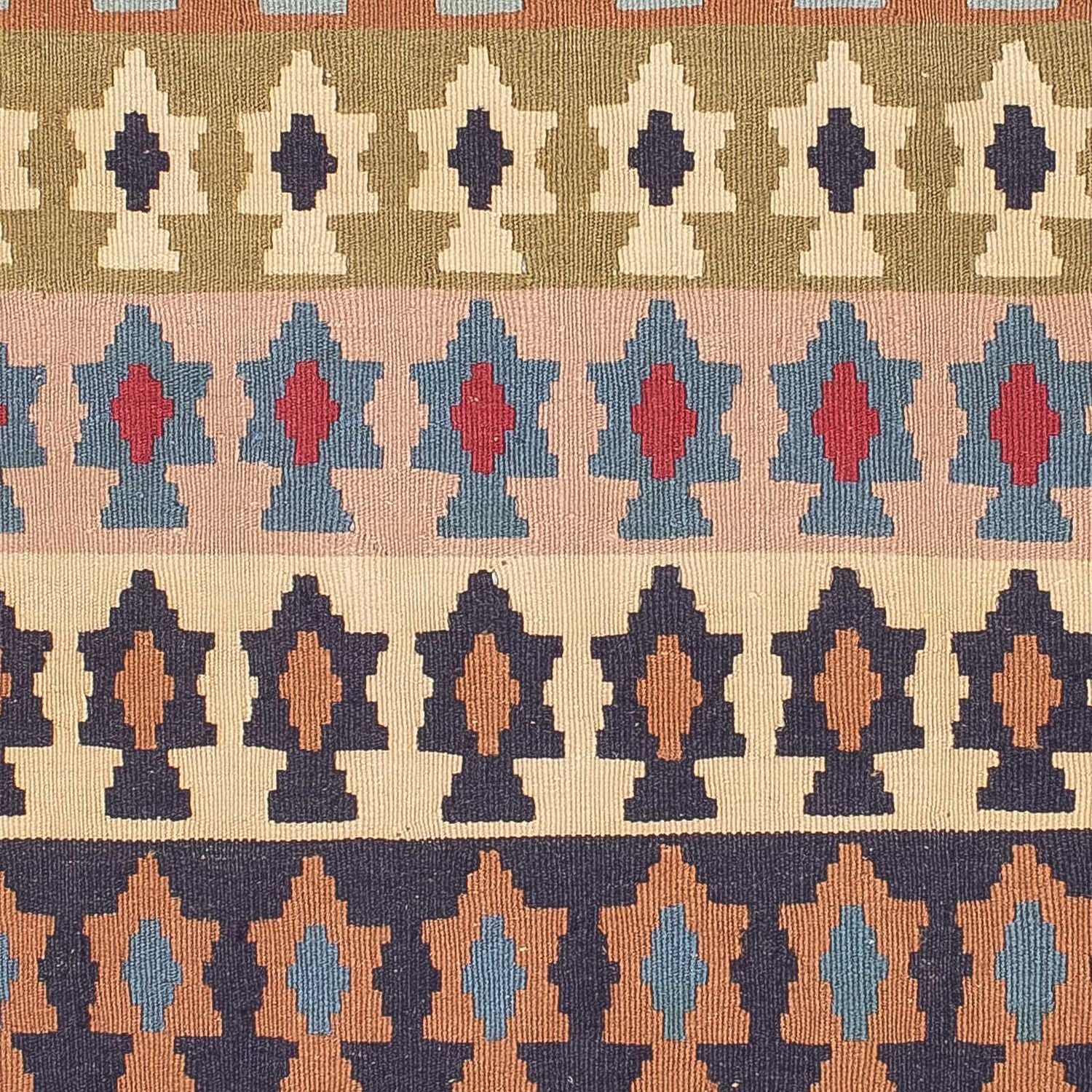Alfombra Kelim - Oriental - 194 x 114 cm - multicolor
