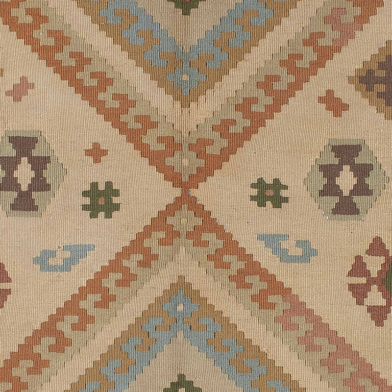 Alfombra Kelim - Oriental - 187 x 152 cm - marrón claro