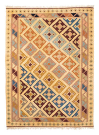 Alfombra Kelim - Oriental - 190 x 142 cm - marrón claro