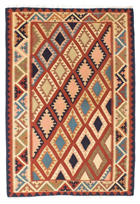 Alfombra Kelim - Oriental - 182 x 121 cm - multicolor