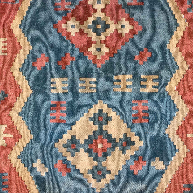 Alfombra Kelim - Oriental - 167 x 114 cm - azul