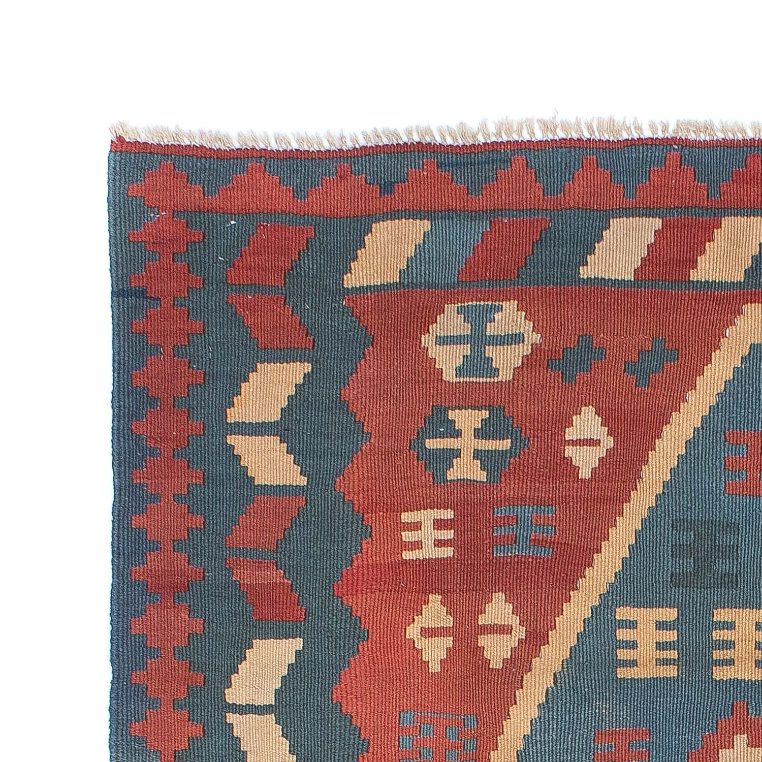 Alfombra Kelim - Oriental - 167 x 114 cm - azul