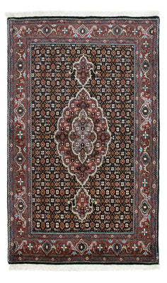 Alfombra persa - Tabriz - 127 x 75 cm - azul oscuro