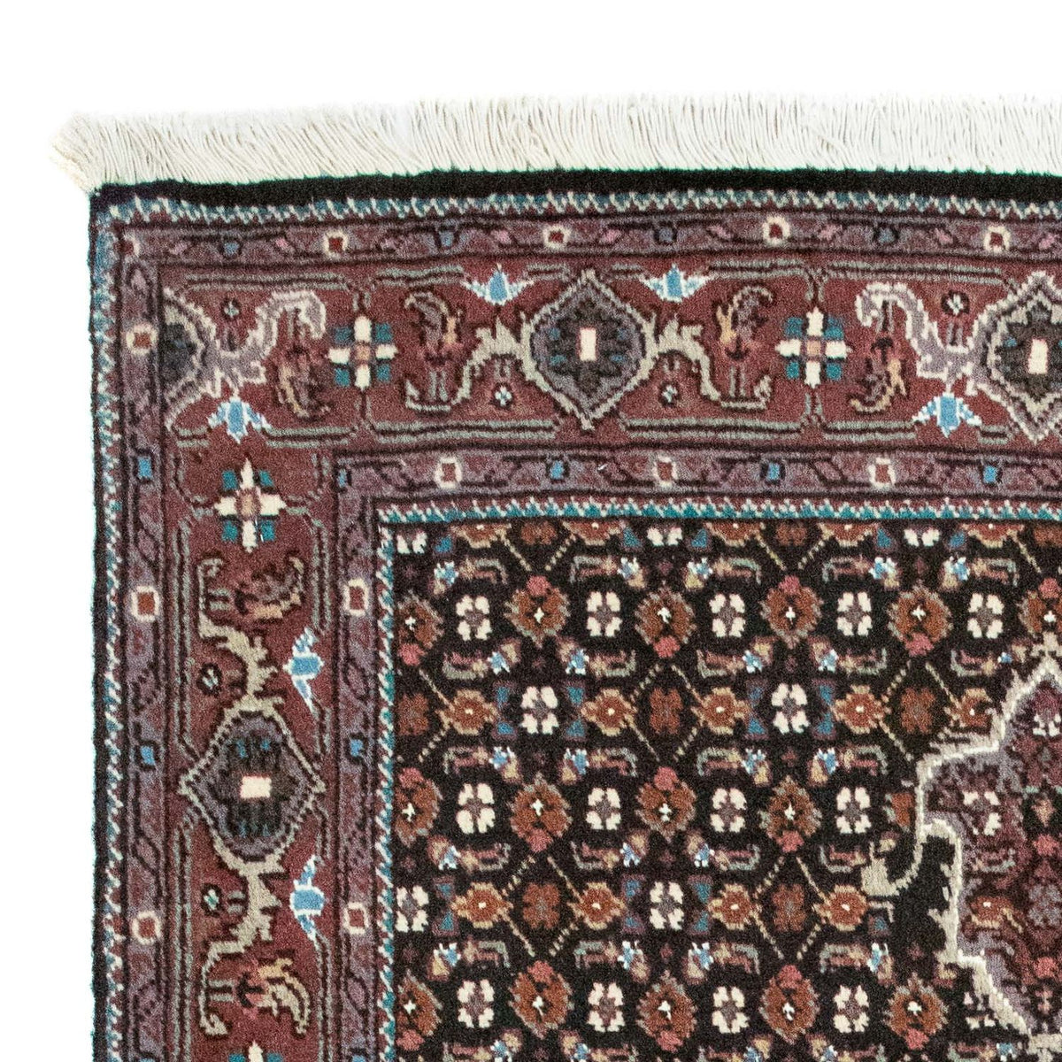 Alfombra persa - Tabriz - 127 x 75 cm - azul oscuro