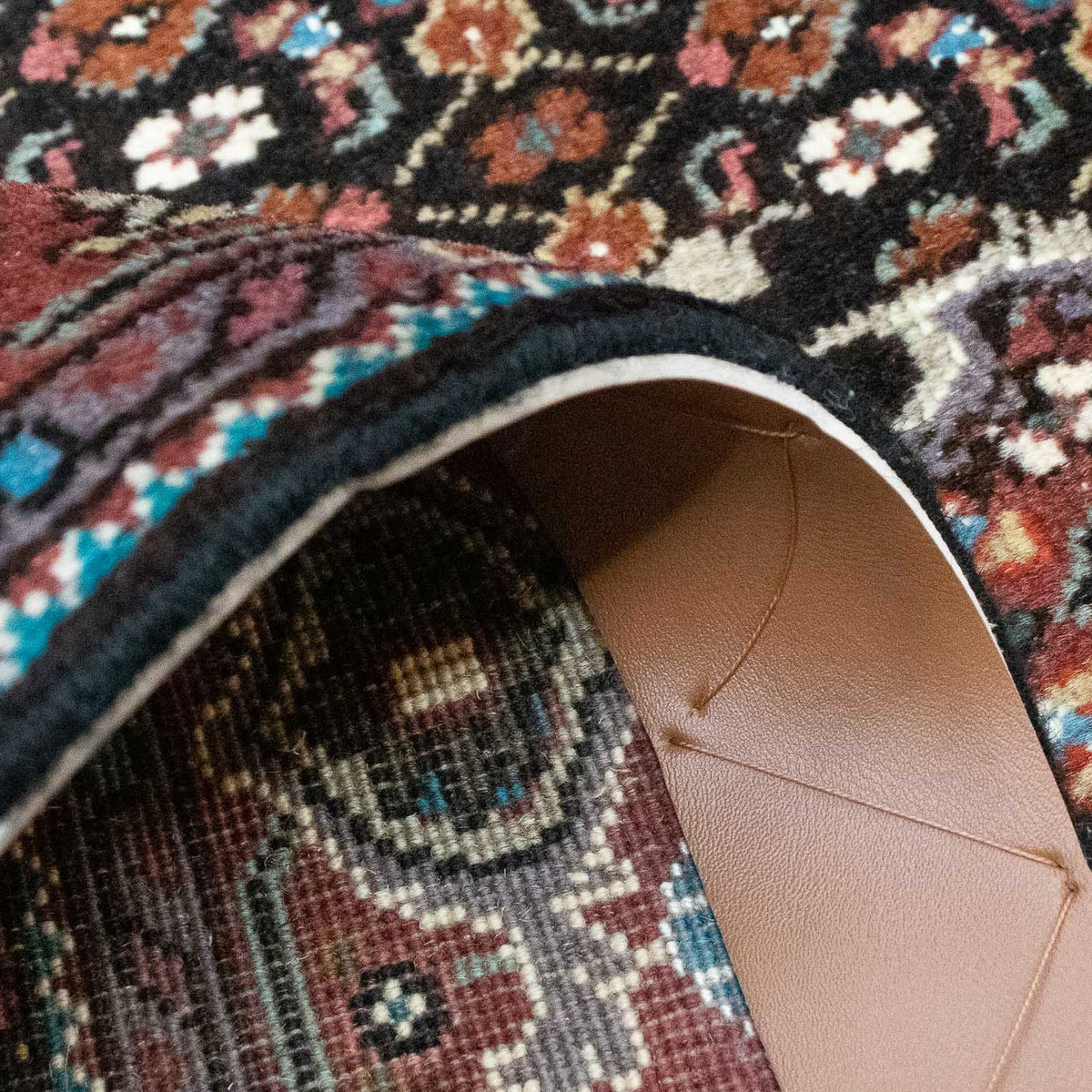 Alfombra persa - Tabriz - 127 x 75 cm - azul oscuro