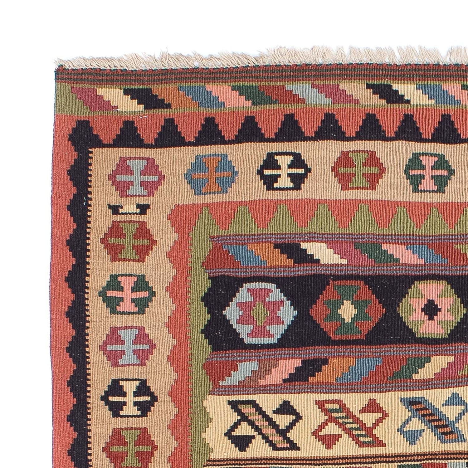 Alfombra Kelim - Oriental - 144 x 105 cm - multicolor