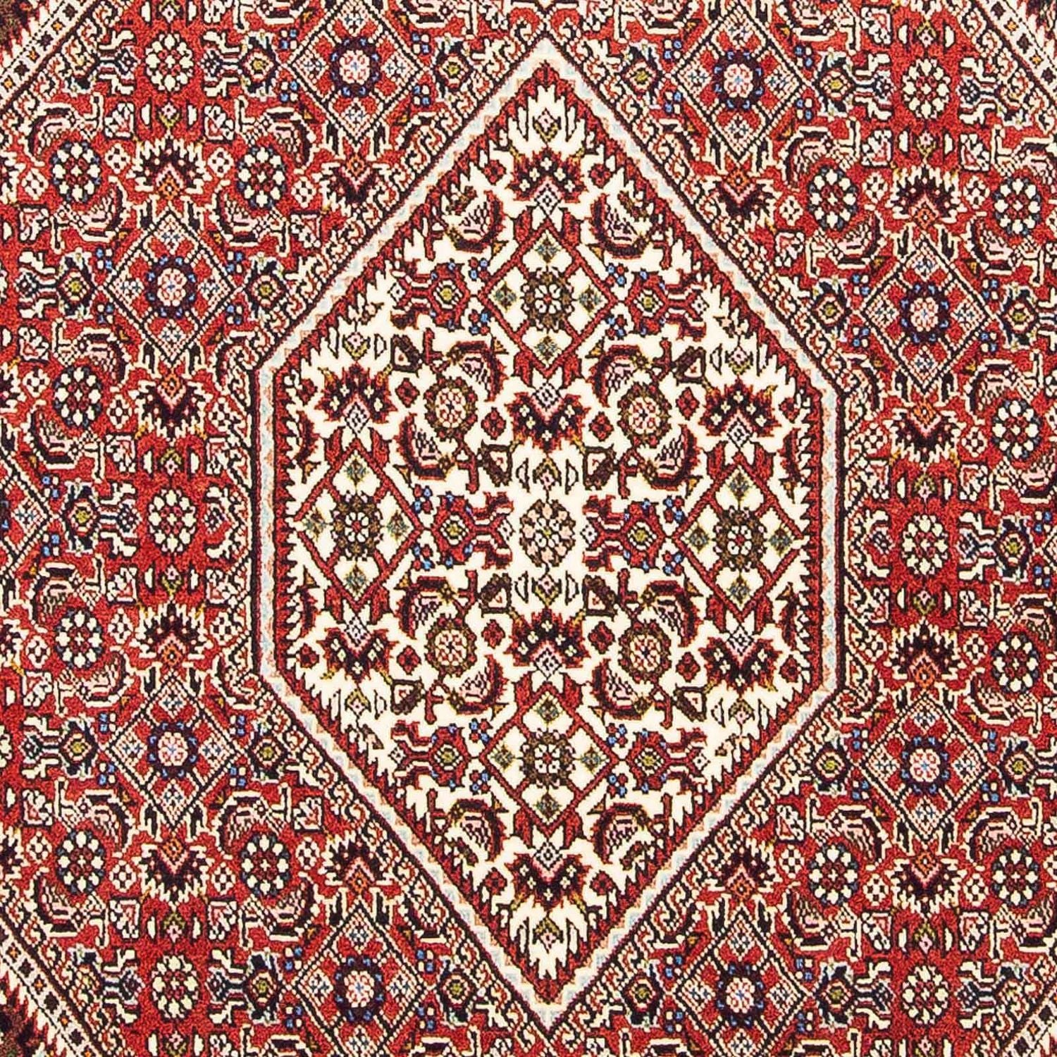 Alfombra persa - Bidjar - 176 x 113 cm - rojo claro