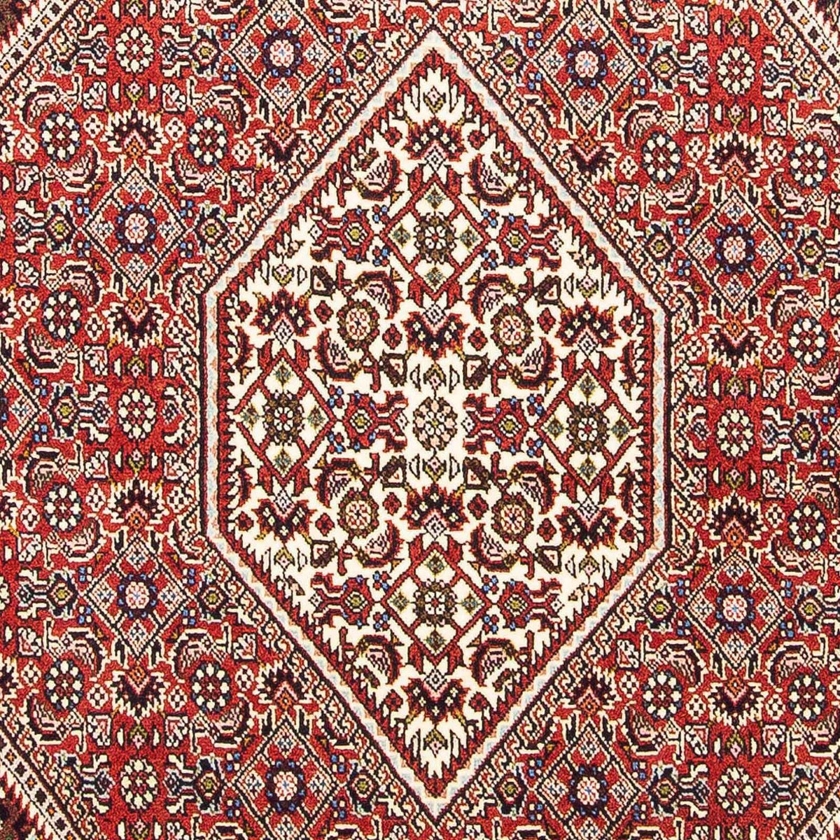 Alfombra persa - Bidjar - 176 x 113 cm - rojo claro