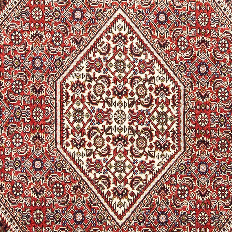Alfombra persa - Bidjar - 176 x 113 cm - rojo claro