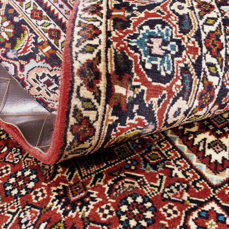 Alfombra persa - Bidjar - 176 x 113 cm - rojo claro