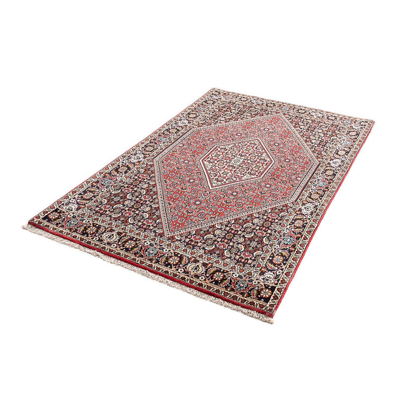 Alfombra persa - Bidjar - 176 x 113 cm - rojo claro