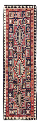 Alfombra de pasillo Alfombra Kelim - Oriental - 382 x 102 cm - multicolor