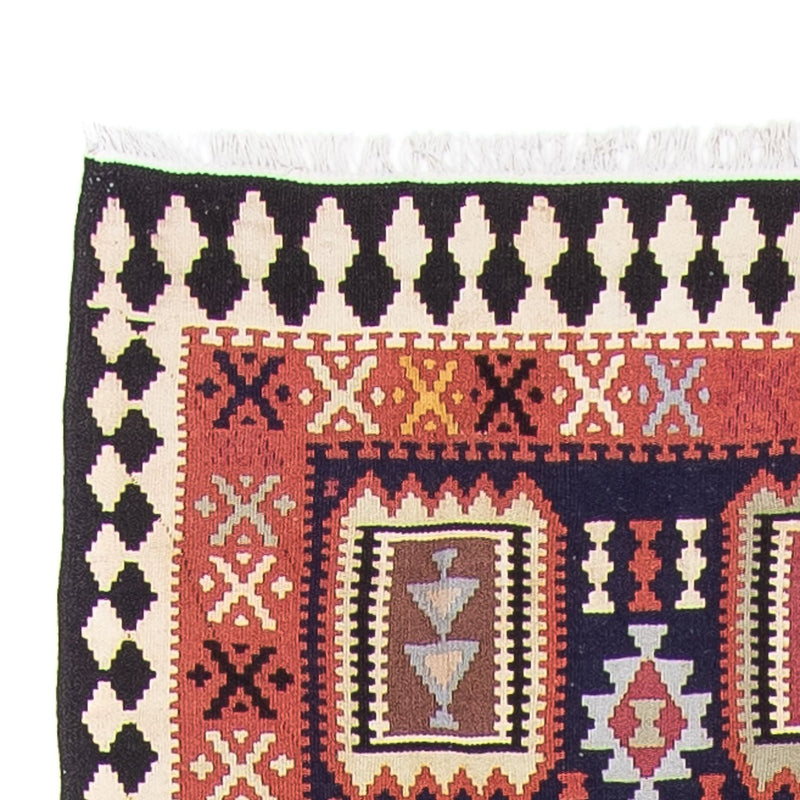 Alfombra de pasillo Alfombra Kelim - Oriental - 382 x 102 cm - multicolor