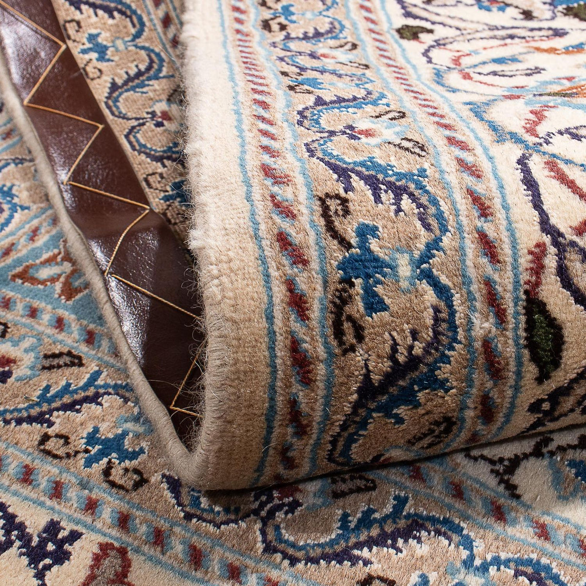 Alfombra Gabbeh - Loribaft Persa cuadrado  - 198 x 195 cm - beige