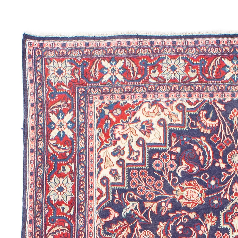 Alfombra persa - Nómada - 211 x 132 cm - azul oscuro
