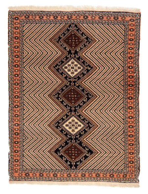 Alfombra persa - Clásica - 177 x 127 cm - beige