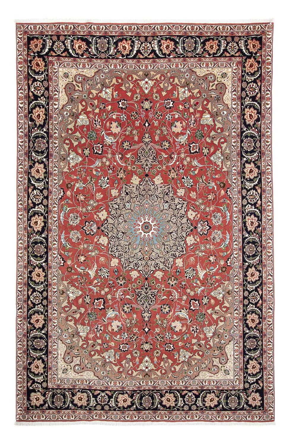 Alfombra Persa - Tabriz - Real - 310 x 205 cm - óxido