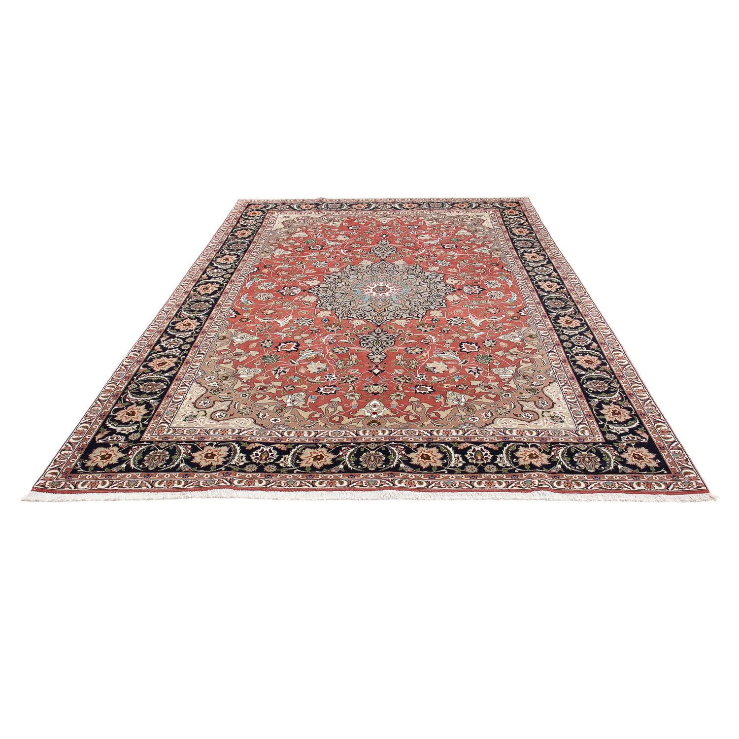 Alfombra Persa - Tabriz - Real - 310 x 205 cm - óxido