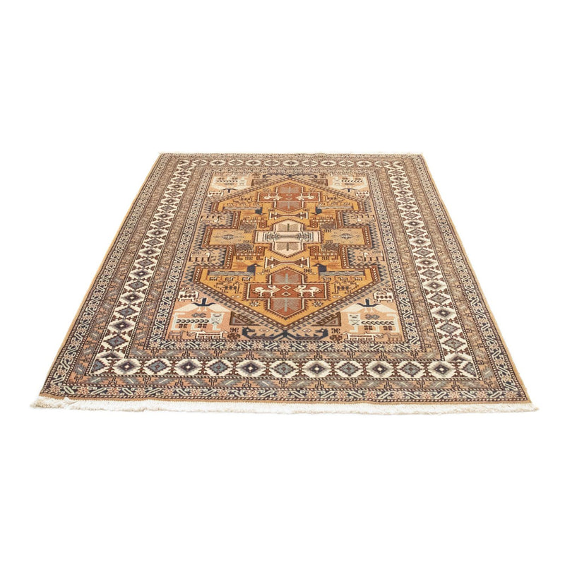 Alfombra persa - Nómada - 197 x 144 cm - marrón claro
