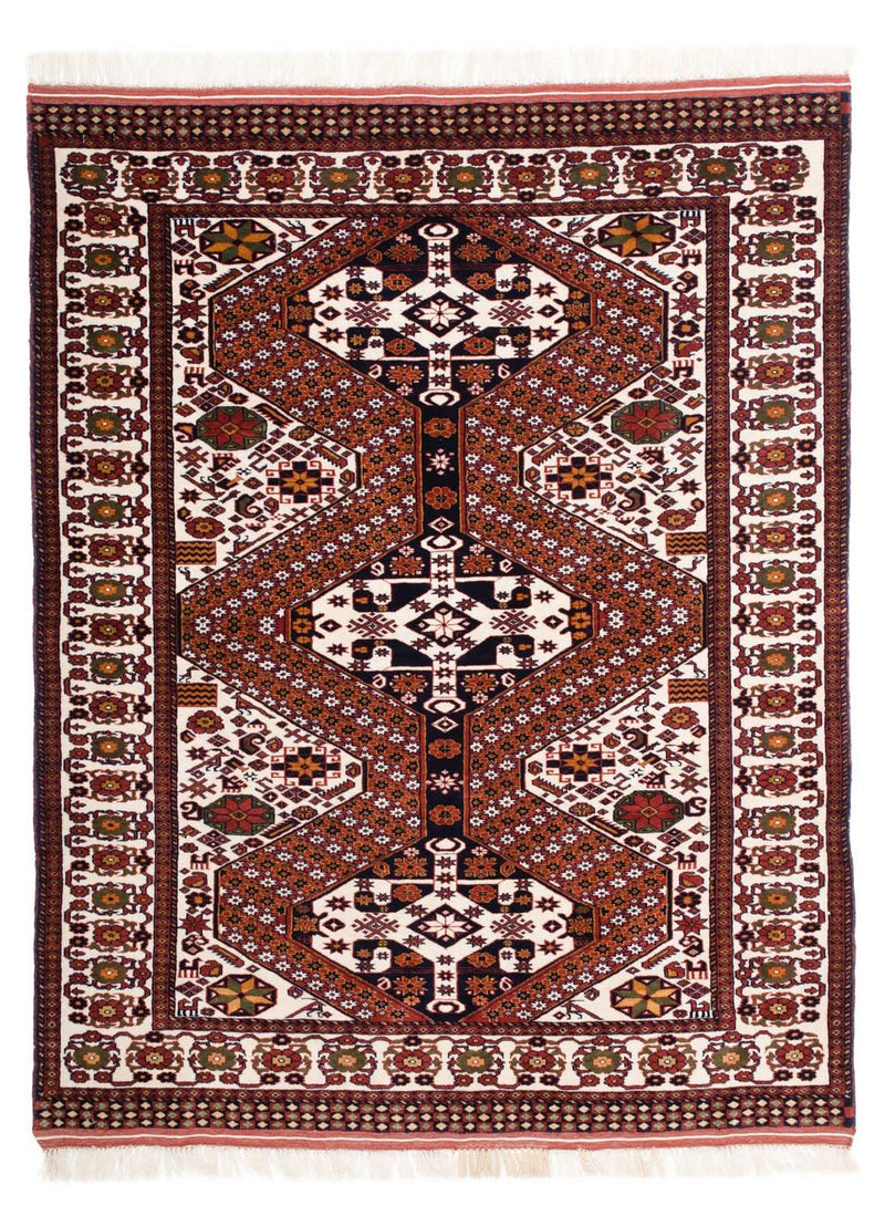 Alfombra persa - Clásica - 169 x 132 cm - marrón