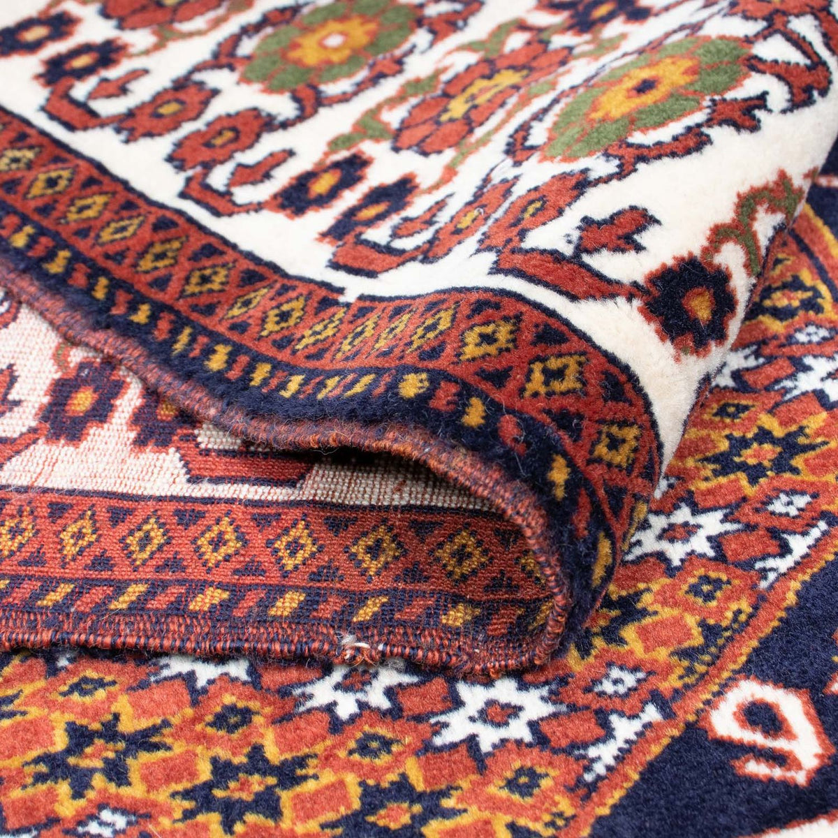 Alfombra persa - Clásica - 169 x 132 cm - marrón