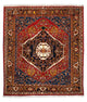 Alfombra Gabbeh - Persa Kashkuli - 200 x 180 cm - rojo oscuro