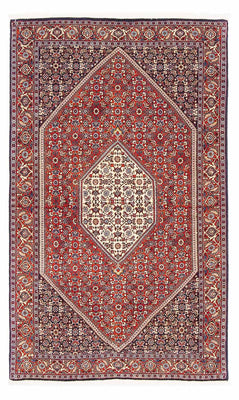 Alfombra persa - Bidjar - 168 x 110 cm - rojo