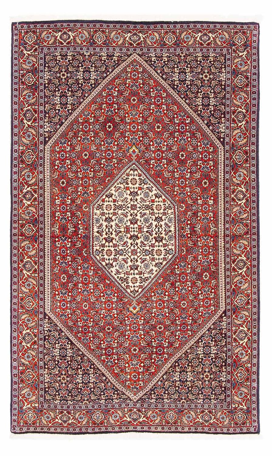 Alfombra persa - Bidjar - 168 x 110 cm - rojo