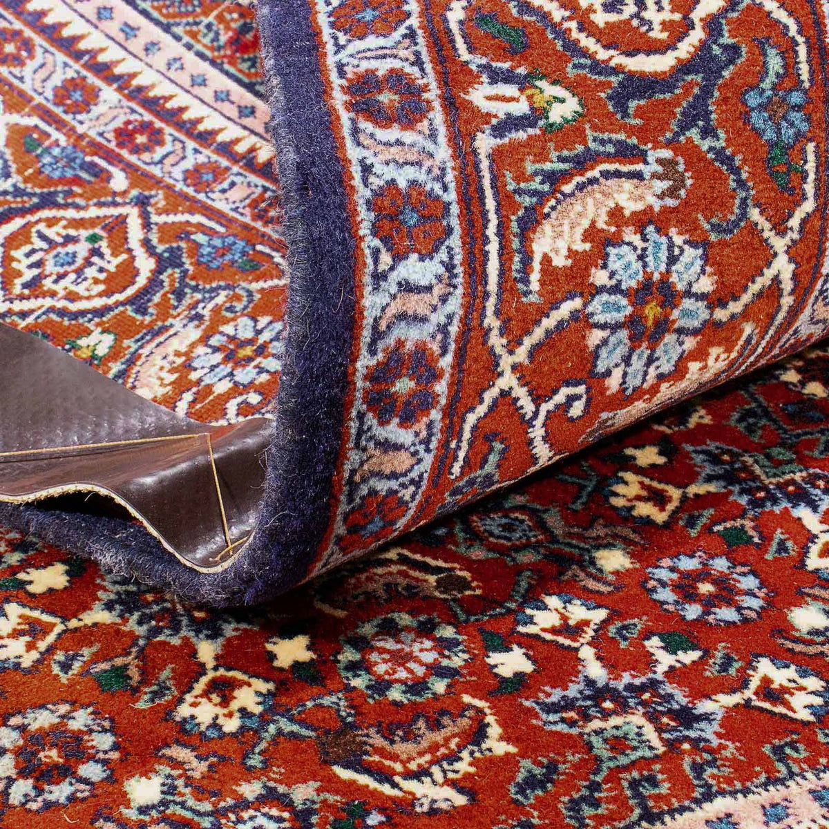 Alfombra persa - Bidjar - 168 x 110 cm - rojo