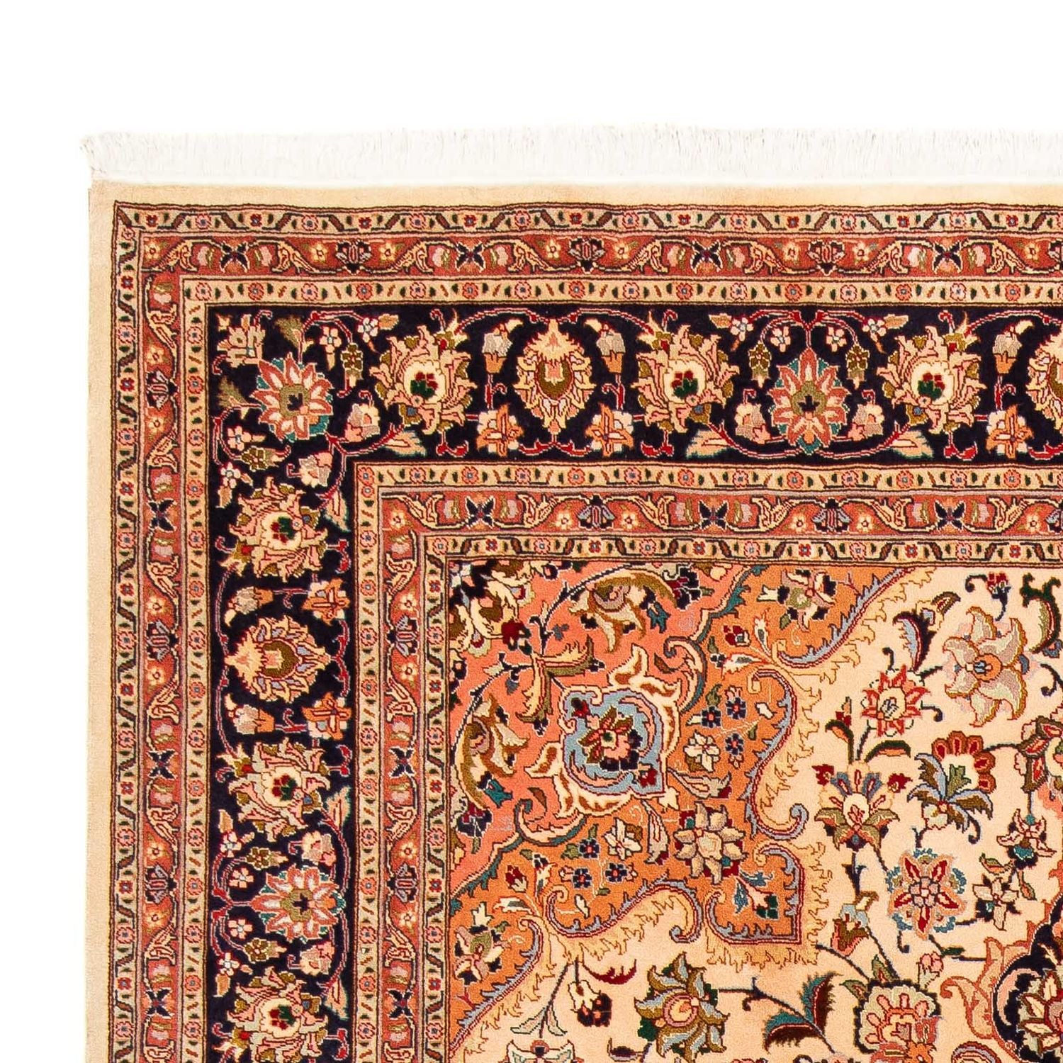 Alfombra Persa - Tabriz - Real - 302 x 202 cm - marrón