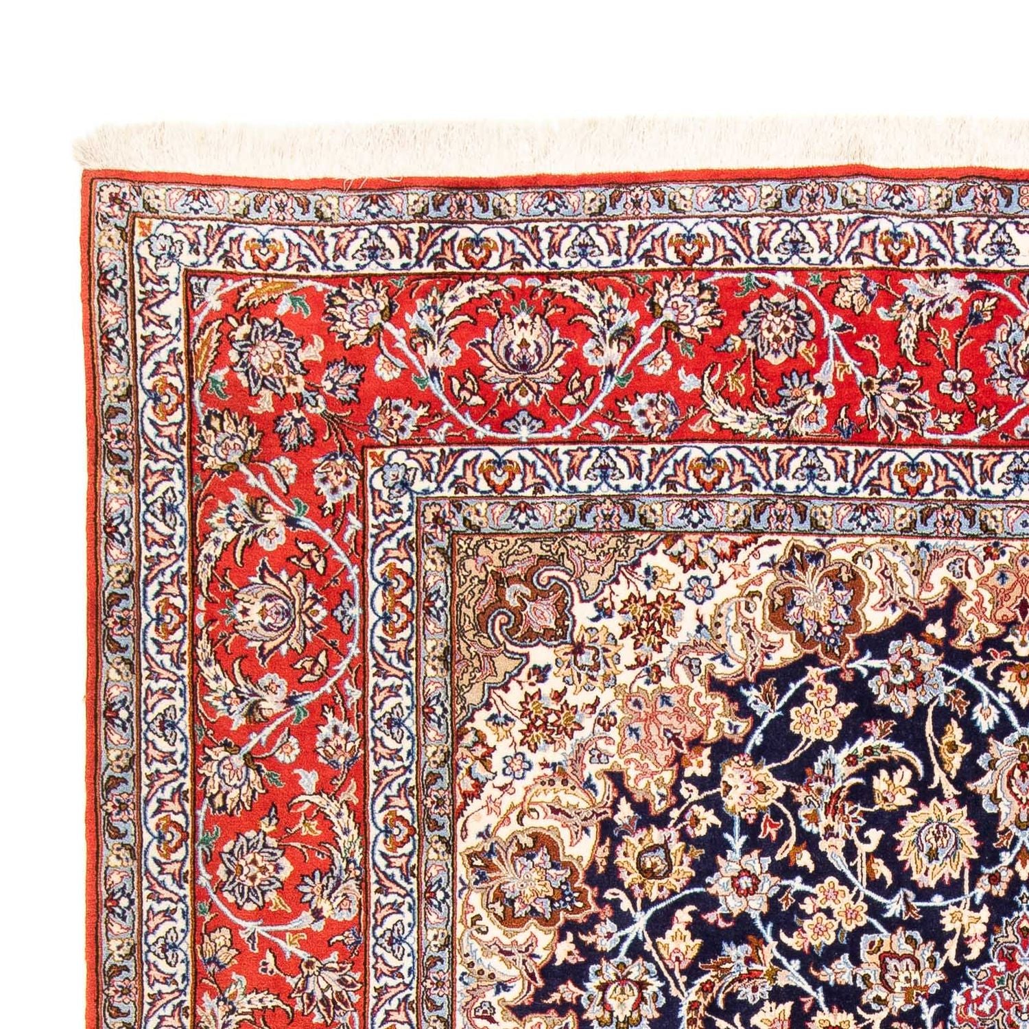 Alfombra Persa - Isfahan - Prima - 310 x 200 cm - rojo