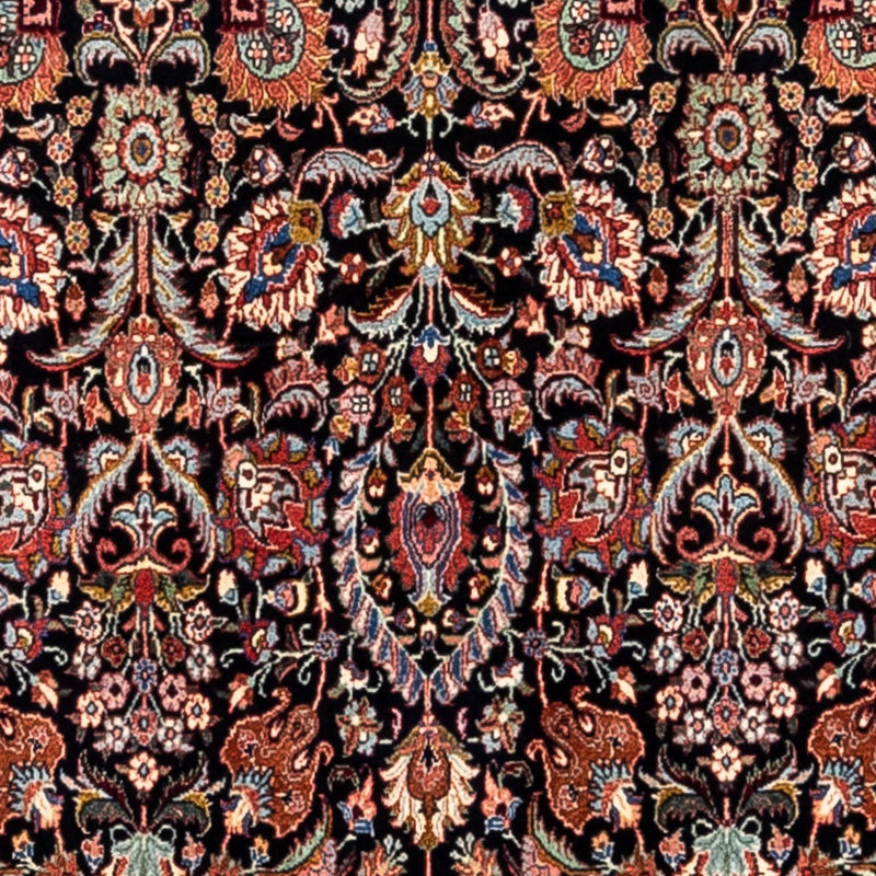Alfombra persa - Bidjar - 295 x 210 cm - azul oscuro