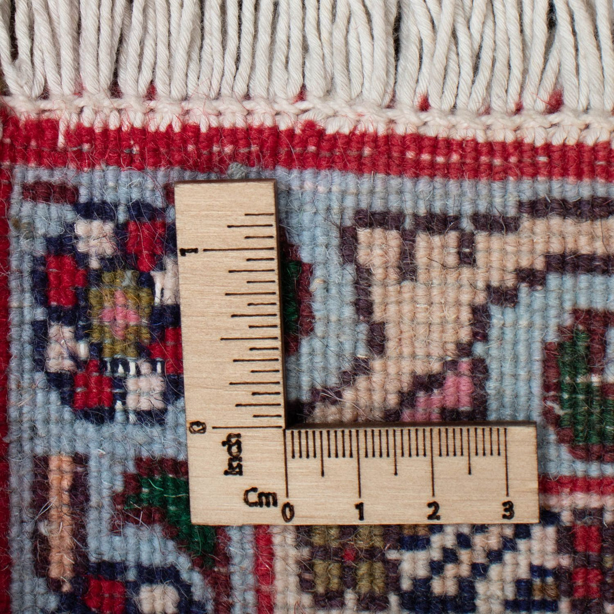 Alfombra de pasillo Alfombra persa - Clásica - 253 x 53 cm - rojo oscuro