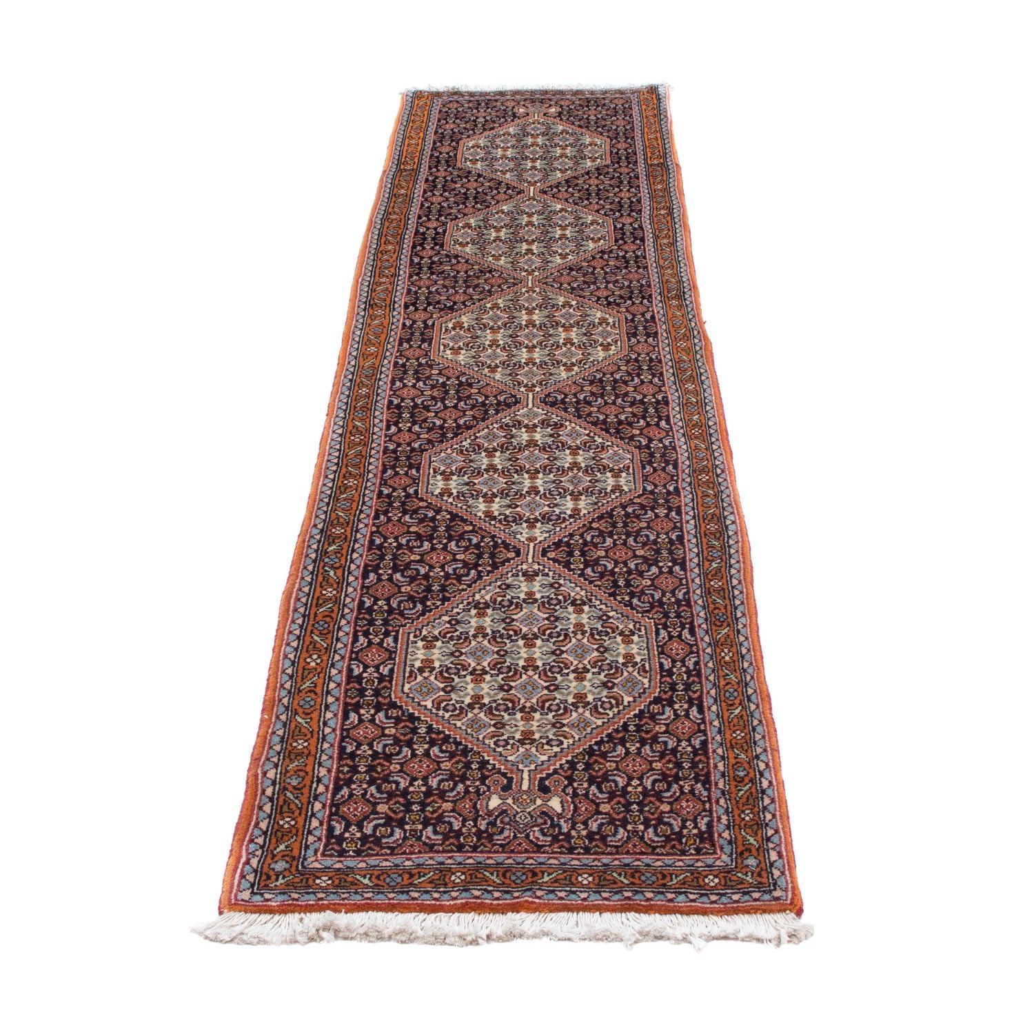Alfombra de pasillo Alfombra persa - Clásica - 244 x 56 cm - multicolor