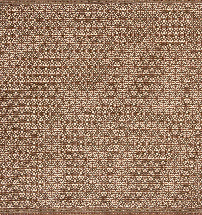 Alfombra persa - Tabriz cuadrado  - 258 x 251 cm - marrón claro