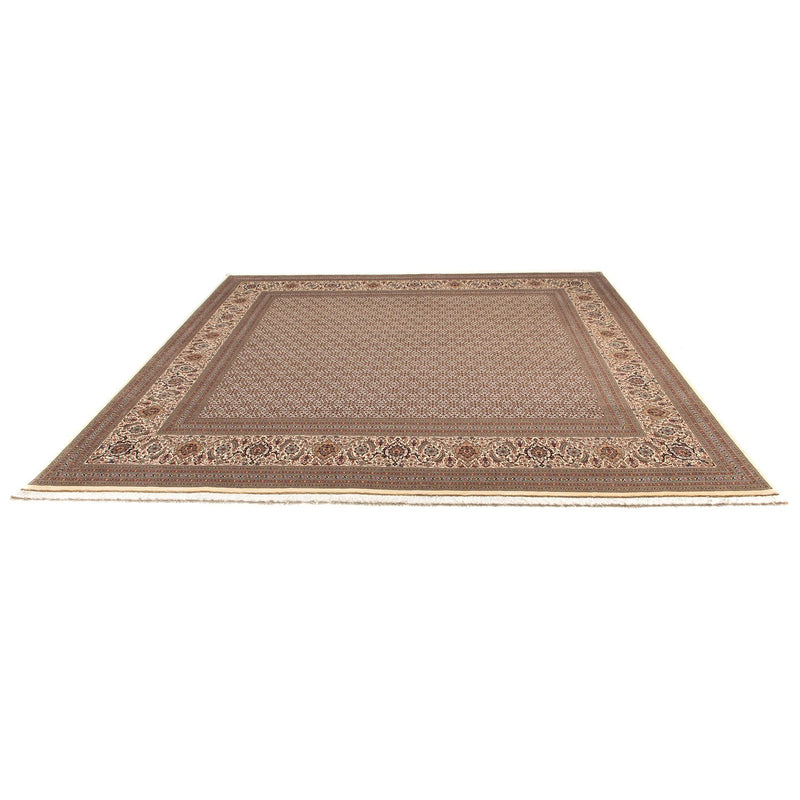 Alfombra persa - Tabriz cuadrado  - 258 x 251 cm - marrón claro