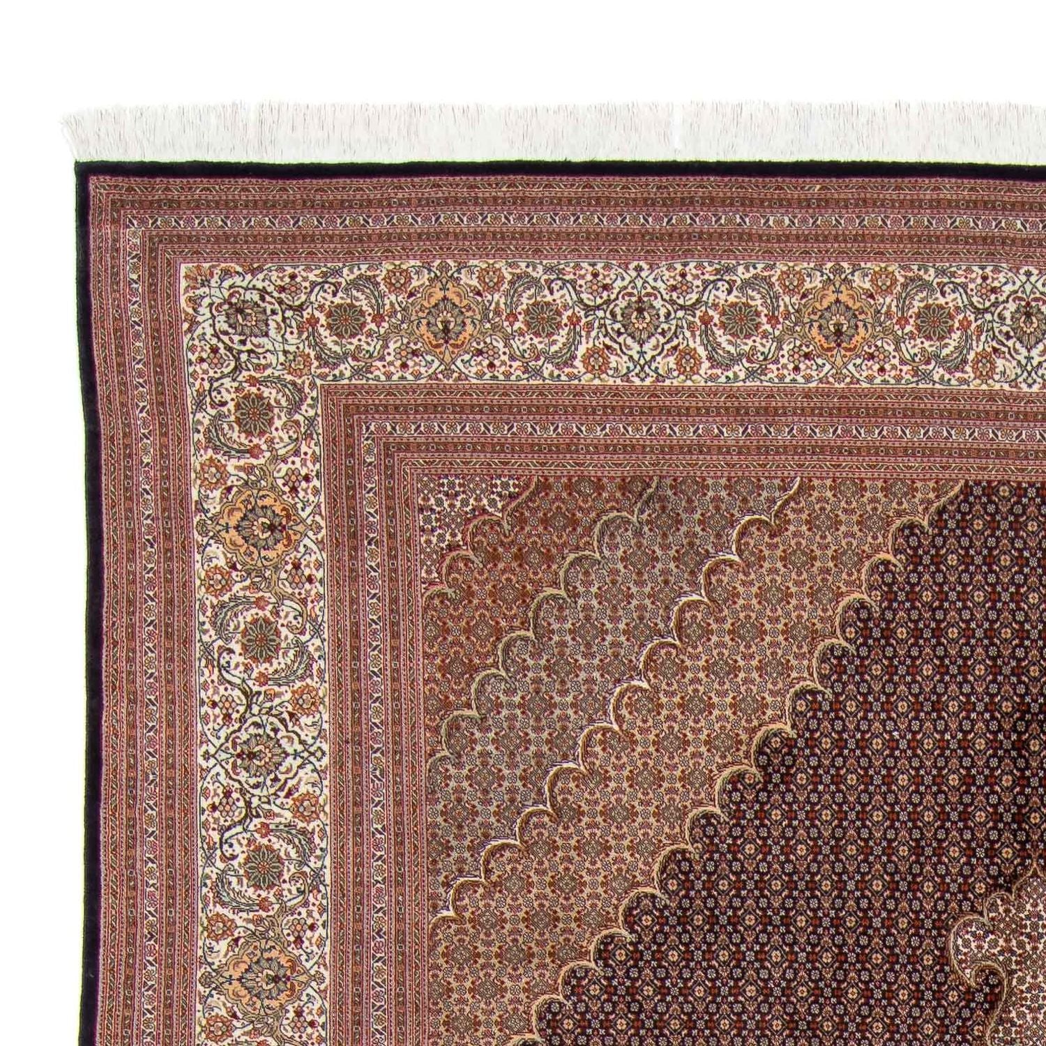 Alfombra persa - Tabriz - 350 x 250 cm - marrón claro