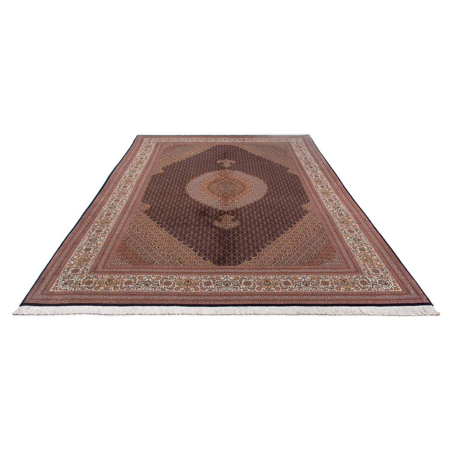 Alfombra persa - Tabriz - 350 x 250 cm - marrón claro