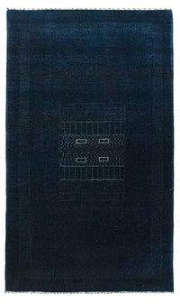 Alfombra Ziegler - 132 x 75 cm - azul oscuro
