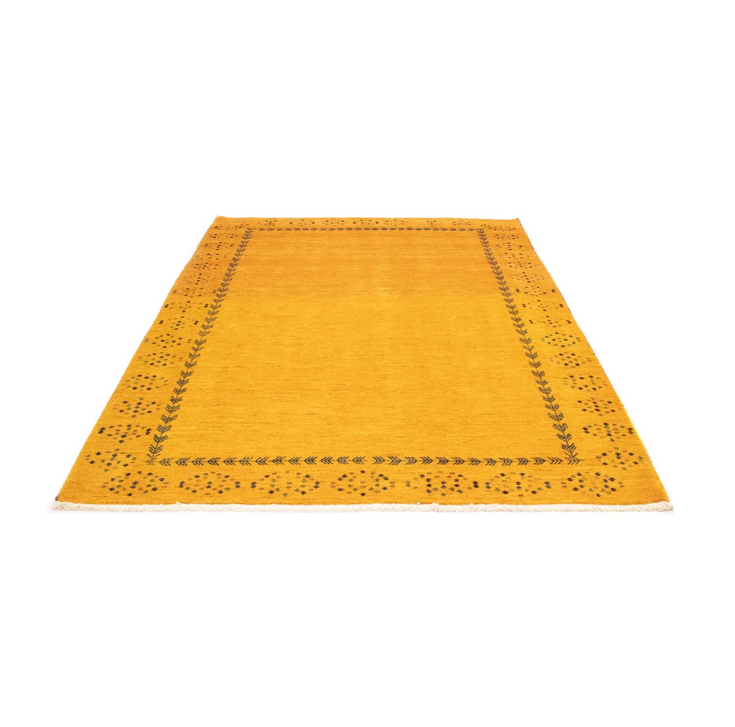 Alfombra Gabbeh - Loribaft Persa - 240 x 170 cm - oro
